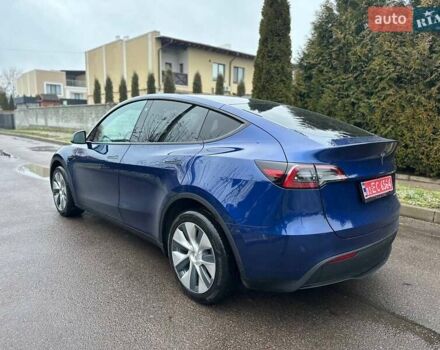 Синий Тесла Model Y, объемом двигателя 0 л и пробегом 46 тыс. км за 35900 $, фото 6 на Automoto.ua