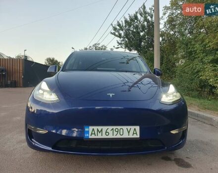 Синий Тесла Model Y, объемом двигателя 0 л и пробегом 31 тыс. км за 28000 $, фото 19 на Automoto.ua