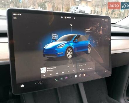 Синій Тесла Model Y, об'ємом двигуна 0 л та пробігом 54 тис. км за 30000 $, фото 41 на Automoto.ua