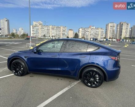 Синий Тесла Model Y, объемом двигателя 0 л и пробегом 15 тыс. км за 36000 $, фото 4 на Automoto.ua