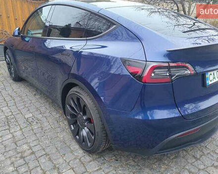 Синій Тесла Model Y, об'ємом двигуна 0 л та пробігом 24 тис. км за 25000 $, фото 15 на Automoto.ua
