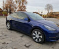 Синий Тесла Model Y, объемом двигателя 0 л и пробегом 46 тыс. км за 25499 $, фото 3 на Automoto.ua