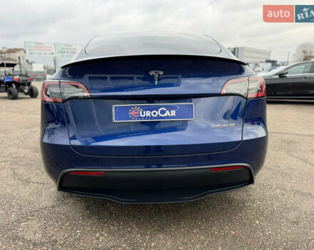 Синий Тесла Model Y, объемом двигателя 0 л и пробегом 36 тыс. км за 31000 $, фото 9 на Automoto.ua