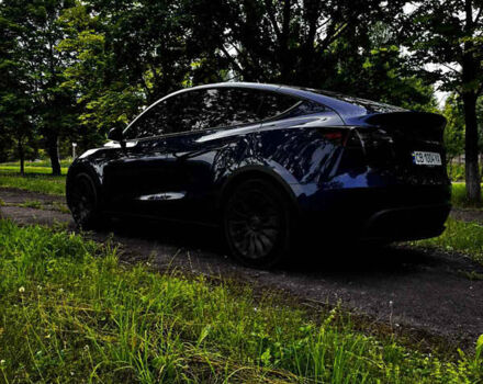 Синий Тесла Model Y, объемом двигателя 0 л и пробегом 26 тыс. км за 19900 $, фото 16 на Automoto.ua