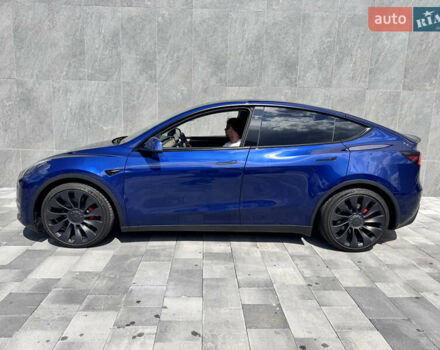 Синій Тесла Model Y, об'ємом двигуна 0 л та пробігом 18 тис. км за 28800 $, фото 10 на Automoto.ua