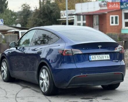Синий Тесла Model Y, объемом двигателя 0 л и пробегом 35 тыс. км за 34999 $, фото 6 на Automoto.ua