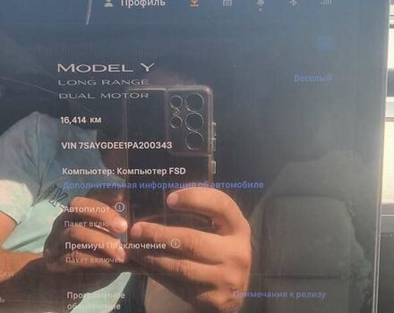 Синій Тесла Model Y, об'ємом двигуна 0 л та пробігом 19 тис. км за 27900 $, фото 6 на Automoto.ua