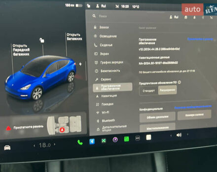 Синий Тесла Model Y, объемом двигателя 0 л и пробегом 37 тыс. км за 27270 $, фото 23 на Automoto.ua