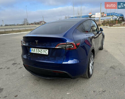 Синий Тесла Model Y, объемом двигателя 0 л и пробегом 15 тыс. км за 28900 $, фото 7 на Automoto.ua