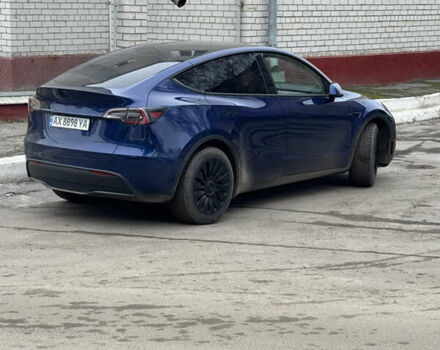 Синий Тесла Model Y, объемом двигателя 0 л и пробегом 14 тыс. км за 34000 $, фото 4 на Automoto.ua
