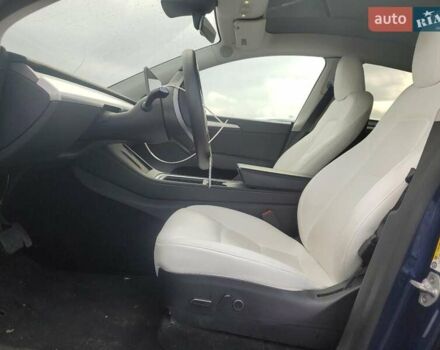 Синий Тесла Model Y, объемом двигателя 0 л и пробегом 78 тыс. км за 10100 $, фото 6 на Automoto.ua