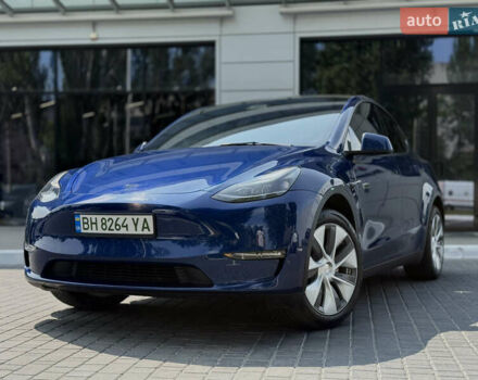 Синий Тесла Model Y, объемом двигателя 0 л и пробегом 12 тыс. км за 29000 $, фото 1 на Automoto.ua