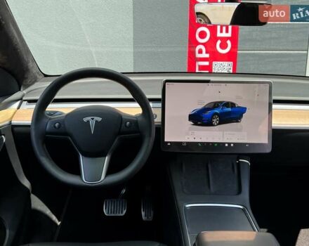 Синий Тесла Model Y, объемом двигателя 0 л и пробегом 40 тыс. км за 29300 $, фото 15 на Automoto.ua