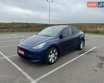 Синій Тесла Model Y, об'ємом двигуна 0 л та пробігом 81 тис. км за 25500 $, фото 1 на Automoto.ua