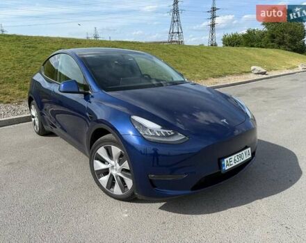 Синий Тесла Model Y, объемом двигателя 0 л и пробегом 40 тыс. км за 26999 $, фото 2 на Automoto.ua