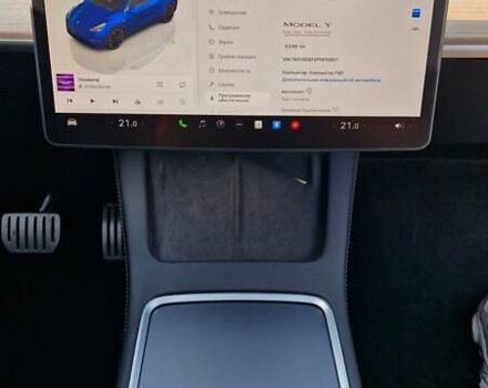 Синий Тесла Model Y, объемом двигателя 0 л и пробегом 9 тыс. км за 35000 $, фото 11 на Automoto.ua