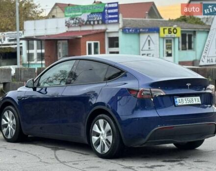 Синий Тесла Model Y, объемом двигателя 0 л и пробегом 35 тыс. км за 34999 $, фото 3 на Automoto.ua