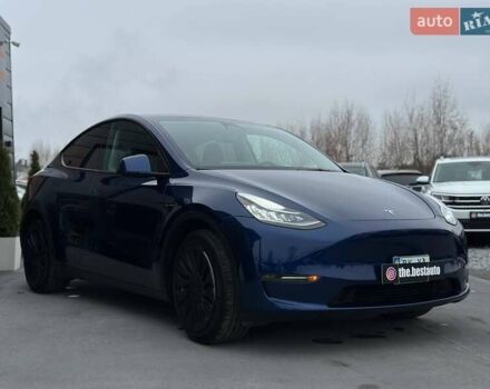 Синий Тесла Model Y, объемом двигателя 0 л и пробегом 10 тыс. км за 30494 $, фото 4 на Automoto.ua