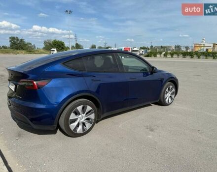 Синий Тесла Model Y, объемом двигателя 0 л и пробегом 40 тыс. км за 26999 $, фото 13 на Automoto.ua