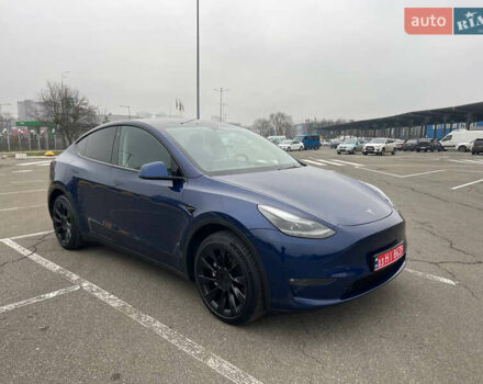 Синій Тесла Model Y, об'ємом двигуна 0 л та пробігом 35 тис. км за 34500 $, фото 6 на Automoto.ua