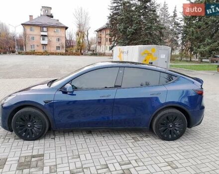 Синій Тесла Model Y, об'ємом двигуна 0 л та пробігом 54 тис. км за 30000 $, фото 15 на Automoto.ua