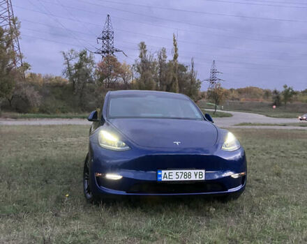 Синій Тесла Model Y, об'ємом двигуна 0 л та пробігом 29 тис. км за 29000 $, фото 3 на Automoto.ua