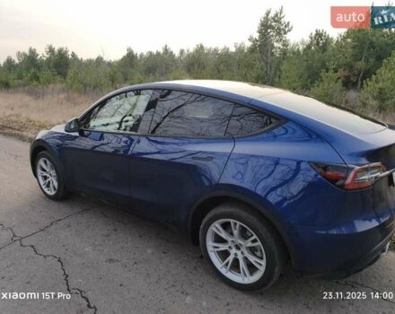 Синій Тесла Model Y, об'ємом двигуна 0 л та пробігом 45 тис. км за 25800 $, фото 5 на Automoto.ua