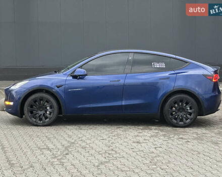 Синий Тесла Model Y, объемом двигателя 0 л и пробегом 36 тыс. км за 33000 $, фото 6 на Automoto.ua