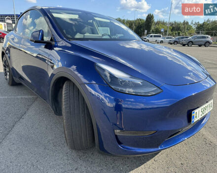 Синій Тесла Model Y, об'ємом двигуна 0 л та пробігом 17 тис. км за 32500 $, фото 3 на Automoto.ua