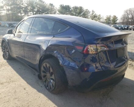 Синий Тесла Model Y, объемом двигателя 0 л и пробегом 1 тыс. км за 23000 $, фото 3 на Automoto.ua