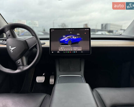 Синий Тесла Model Y, объемом двигателя 0 л и пробегом 36 тыс. км за 31000 $, фото 56 на Automoto.ua