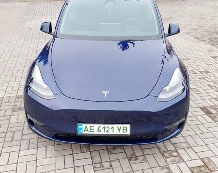 Синій Тесла Model Y, об'ємом двигуна 0 л та пробігом 54 тис. км за 30000 $, фото 11 на Automoto.ua