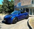 Синий Тесла Model Y, объемом двигателя 0.38 л и пробегом 46 тыс. км за 30000 $, фото 1 на Automoto.ua