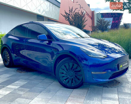 Синій Тесла Model Y, об'ємом двигуна 0 л та пробігом 34 тис. км за 28900 $, фото 4 на Automoto.ua