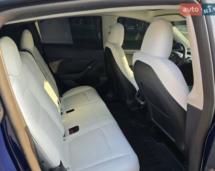 Синий Тесла Model Y, объемом двигателя 0 л и пробегом 51 тыс. км за 26400 $, фото 9 на Automoto.ua