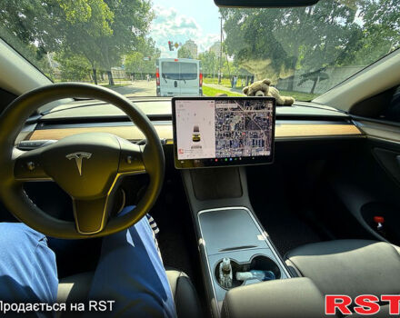 Синий Тесла Model Y, объемом двигателя 0 л и пробегом 26 тыс. км за 30000 $, фото 5 на Automoto.ua