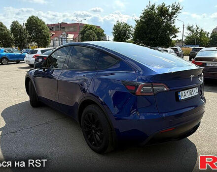 Синий Тесла Model Y, объемом двигателя 0 л и пробегом 26 тыс. км за 30000 $, фото 1 на Automoto.ua