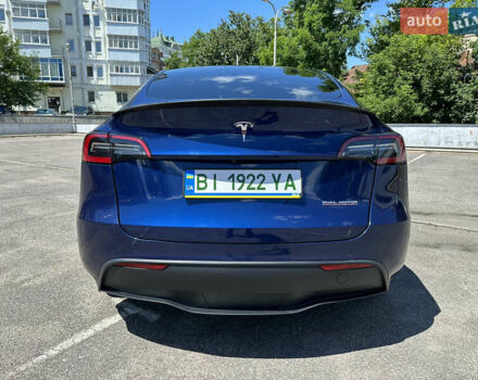 Синий Тесла Model Y, объемом двигателя 0 л и пробегом 15 тыс. км за 33000 $, фото 13 на Automoto.ua
