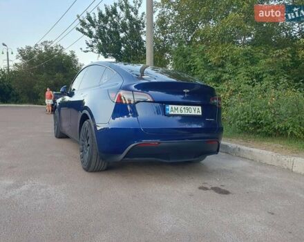 Синий Тесла Model Y, объемом двигателя 0 л и пробегом 31 тыс. км за 28000 $, фото 6 на Automoto.ua