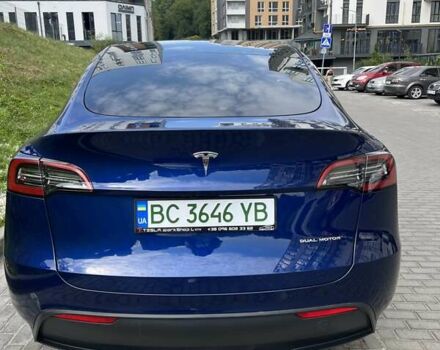 Тесла Model Y 2023 в Львове на Automoto.ua Синий Тесла Model Y, объемом двигателя 0 л и пробегом 9 тыс. км за 29000 $, фото 3 на Automoto.ua