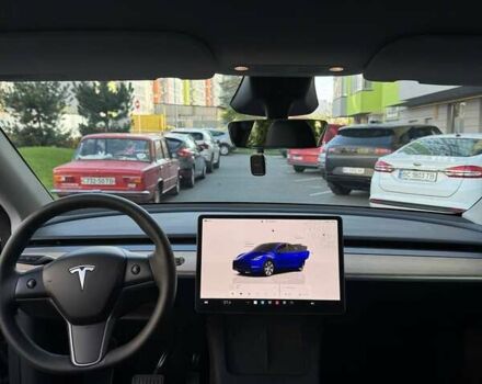 Синий Тесла Model Y, объемом двигателя 0 л и пробегом 27 тыс. км за 29499 $, фото 10 на Automoto.ua
