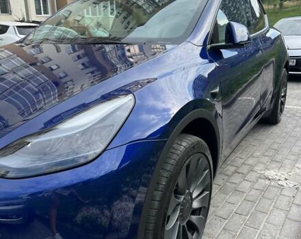 Тесла Model Y 2023 в Львове на Automoto.ua Синий Тесла Model Y, объемом двигателя 0 л и пробегом 9 тыс. км за 29000 $, фото 1 на Automoto.ua