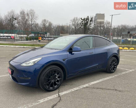 Синій Тесла Model Y, об'ємом двигуна 0 л та пробігом 35 тис. км за 34500 $, фото 4 на Automoto.ua