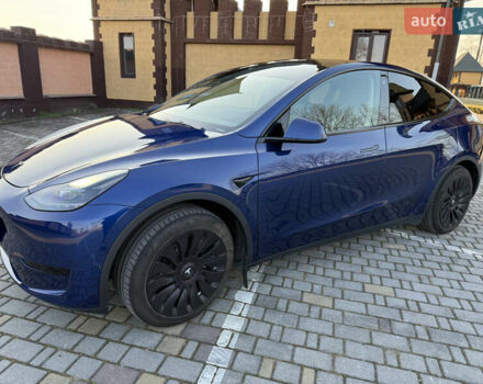 Синий Тесла Model Y, объемом двигателя 0 л и пробегом 27 тыс. км за 28100 $, фото 12 на Automoto.ua