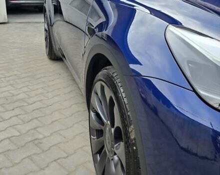 Синий Тесла Model Y, объемом двигателя 0 л и пробегом 9 тыс. км за 35000 $, фото 15 на Automoto.ua