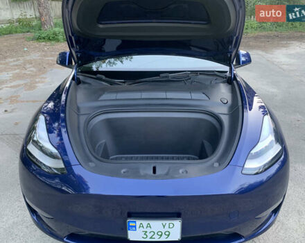 Синий Тесла Model Y, объемом двигателя 0 л и пробегом 34 тыс. км за 26800 $, фото 12 на Automoto.ua