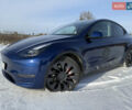 Синий Тесла Model Y, объемом двигателя 0 л и пробегом 19 тыс. км за 31000 $, фото 2 на Automoto.ua
