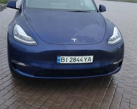 Синій Тесла Model Y, об'ємом двигуна 0 л та пробігом 48 тис. км за 32600 $, фото 6 на Automoto.ua