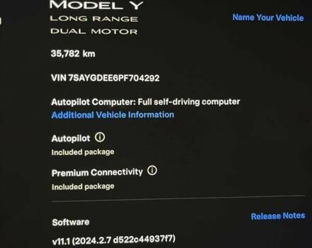 Синий Тесла Model Y, объемом двигателя 0 л и пробегом 35 тыс. км за 29000 $, фото 17 на Automoto.ua