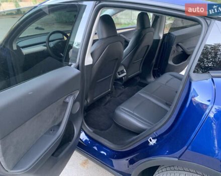 Синий Тесла Model Y, объемом двигателя 0 л и пробегом 34 тыс. км за 26800 $, фото 10 на Automoto.ua